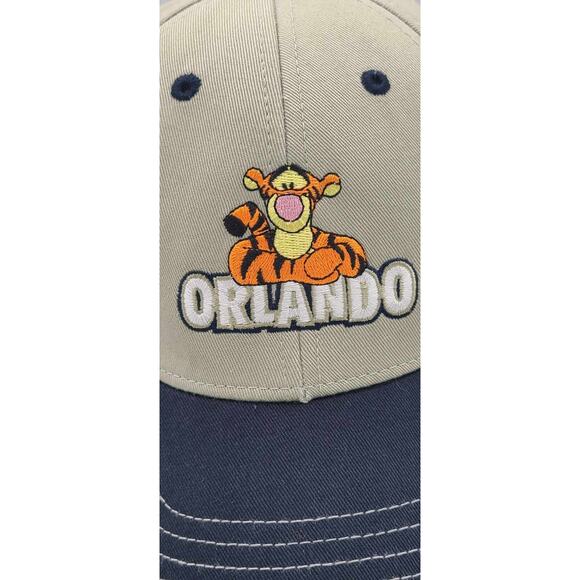 Disney 100% Cotton Cartoon Tiger Orlando Embroidered Baseball Cap. New - Picture 5 of 10
